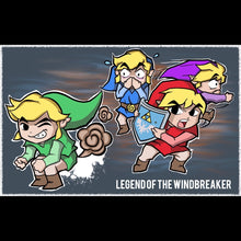 Load image into Gallery viewer, Legend of the Windbreaker PVC amiibo card
