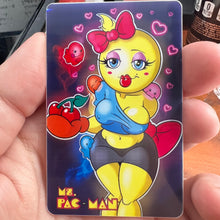 Load image into Gallery viewer, Ms Pac Milf amiibo PVC Card
