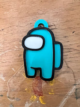 Load image into Gallery viewer, Among Us Sus Keychain
