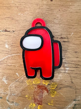 Load image into Gallery viewer, Among Us Sus Keychain
