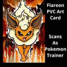 Load image into Gallery viewer, Flareon PVC Art Card
