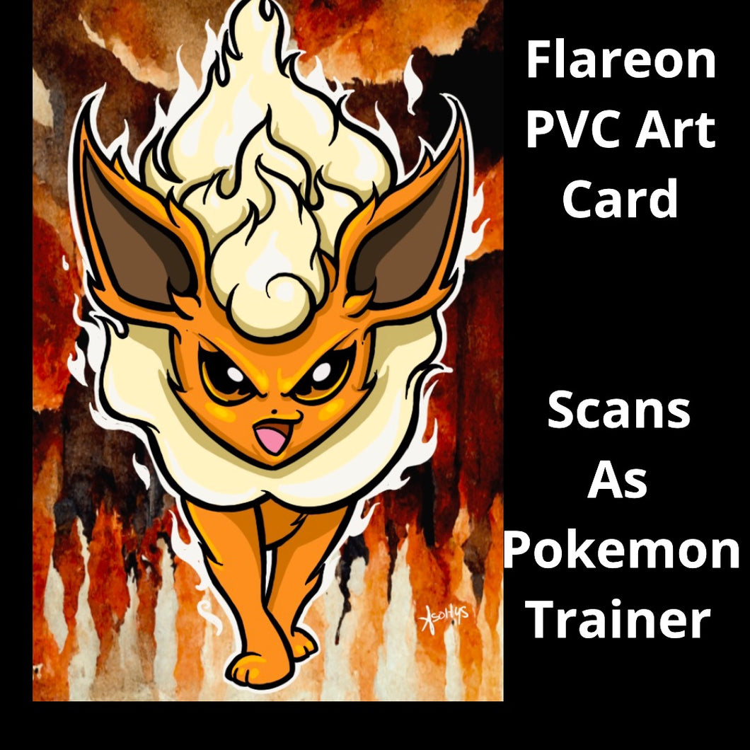 Flareon PVC Art Card