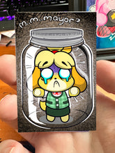 Load image into Gallery viewer, Isabelle vs. THE JAR - PVC amiibo Art Card
