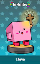 Load image into Gallery viewer, Minecraft Steve  kirbiibo card
