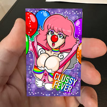 Load image into Gallery viewer, Clowny Fever PVC Art Card
