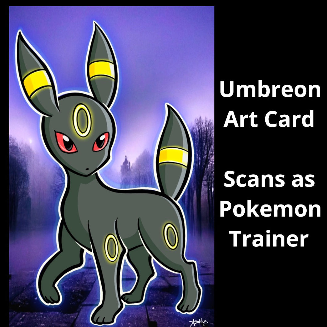 Umbreon  PVC Art Card
