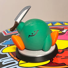 Load image into Gallery viewer, Mega Derpy Kirby Amiibo (Green) with accessories
