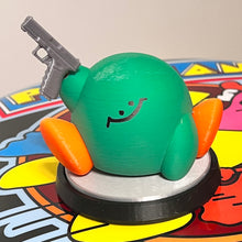 Load image into Gallery viewer, Mega Derpy Kirby Amiibo (Green) with accessories
