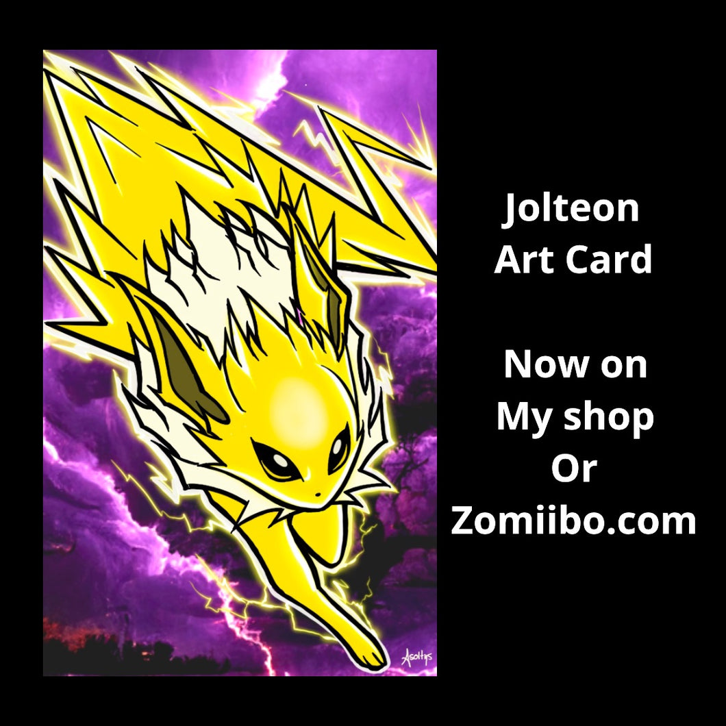 Jolteon PVC Art Card
