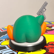 Load image into Gallery viewer, Mega Derpy Kirby Amiibo (Green) with accessories
